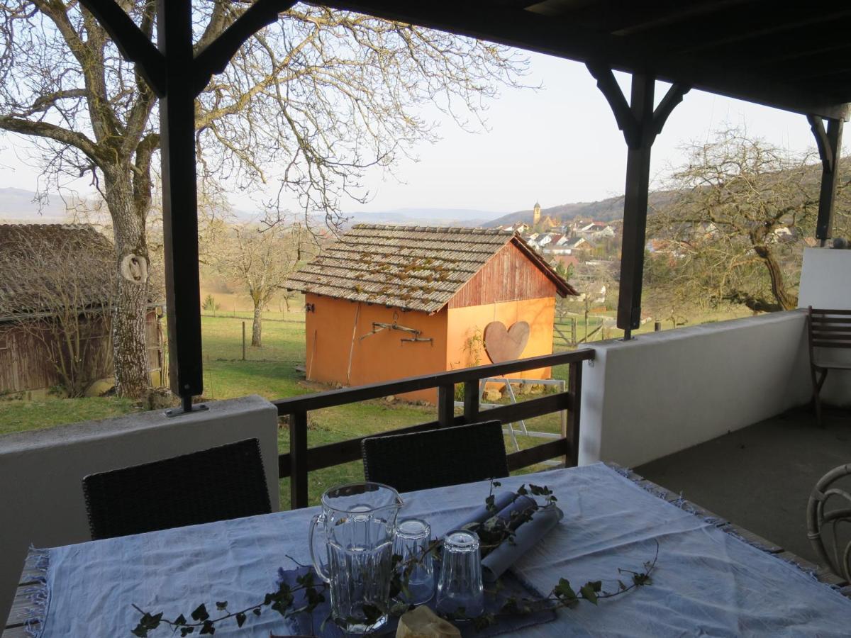 Alpaka-Ferien Apartment Wiechs am Randen ภายนอก รูปภาพ
