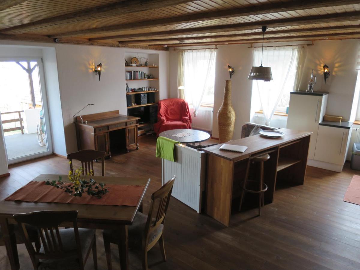 Alpaka-Ferien Apartment Wiechs am Randen ภายนอก รูปภาพ